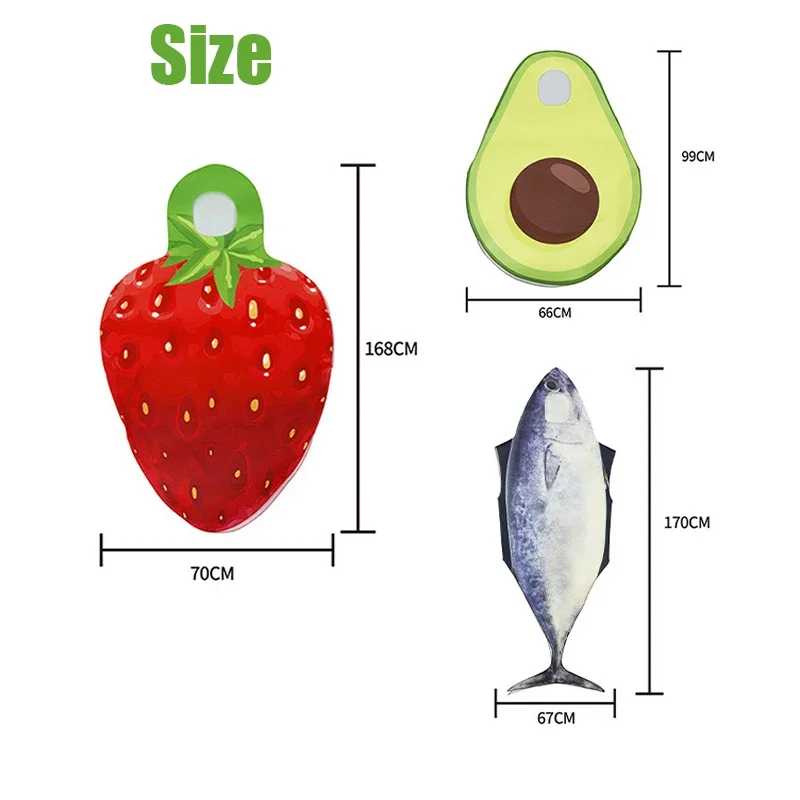 Мужской нарядный костюм рыбы для женщин и взрослых авокадо женский клубники