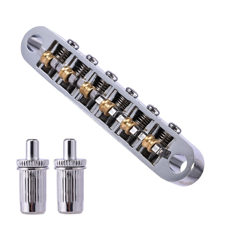 1 комплект из 6-струнной электрогитары Tune-O-Matic Bridge и Tailpiece С стойками для Epiphone Les Paul