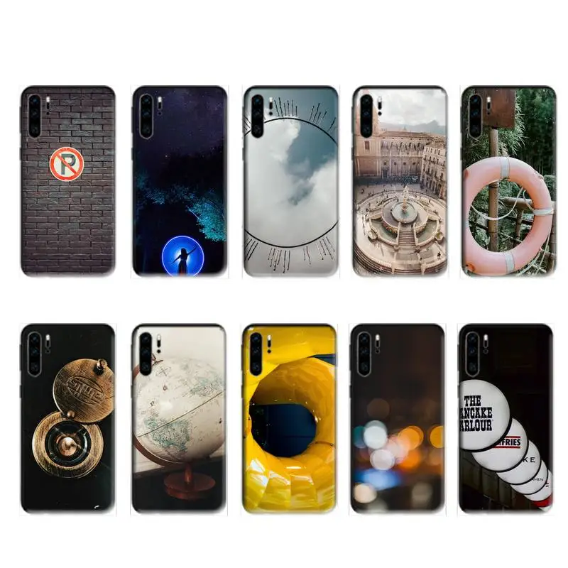 

Strange Scenery Phone Case For Huawei P20 P30 P40 Pro Mate 10 20 30 Pro Lite P Smart Y 6p 8s 9s 2019 Plus Nova 3I Set