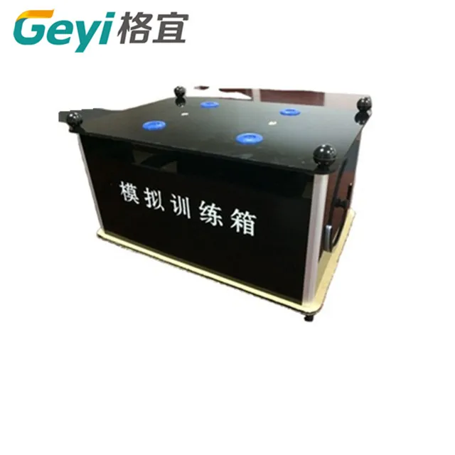 

Laparoscopic trainer box electronic trainer surgical instrument