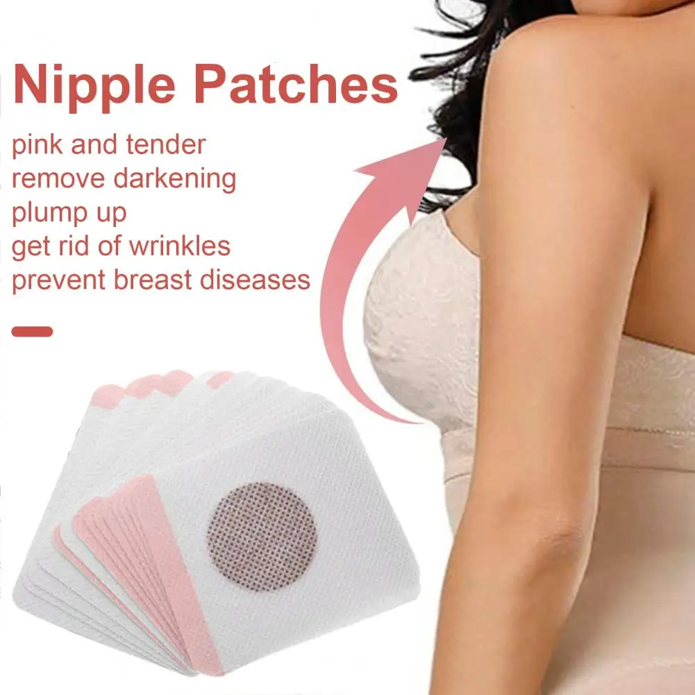 

Long-lasting Nipple Stickers 14 Sheets Nipple Stickers Firming Plump Breast Pads for Anti-drooping Sweat-proof Waterproof Wear