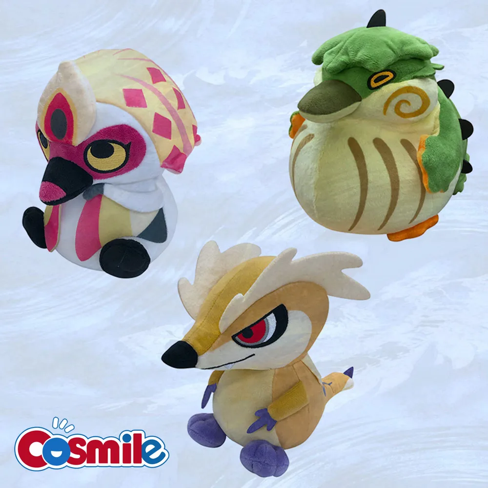 

Cosmile Monster Hunter Rise Aknosom Izuchi Official Plush Doll Toy Pillow Cosplay Cute Gift C
