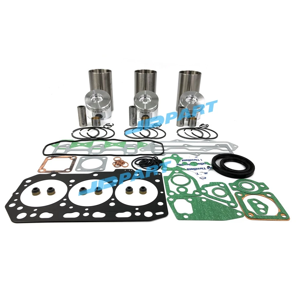 Комплект гильз цилиндра 3D88 с комплектом прокладок для деталей двигателя