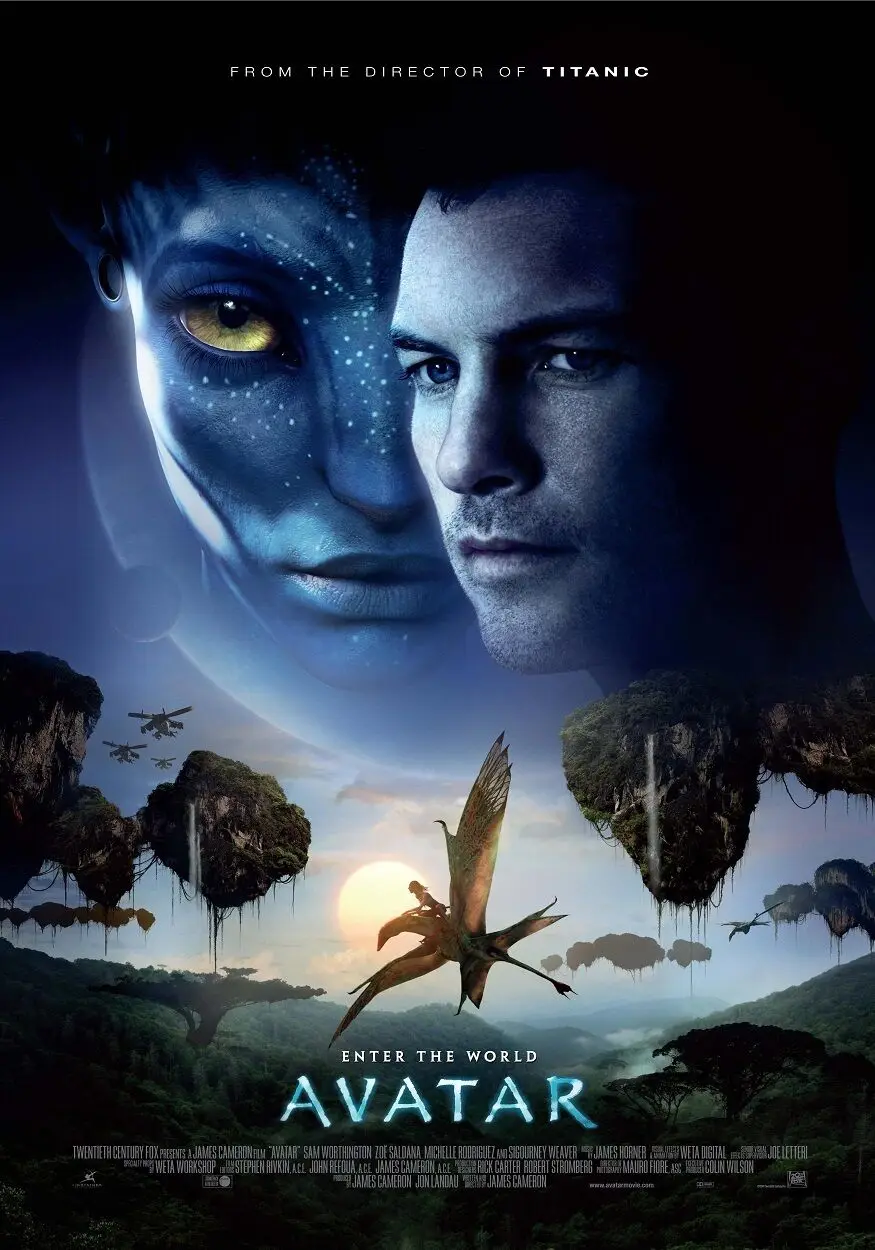 

Avatar Movie Art Film Print Silk Poster Home Wall Decor