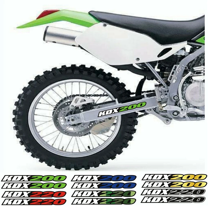 

FOR KAWASAKI KDX 200 1983-2006 220R 1997-2005 Motorcycle Accessories STICKERS