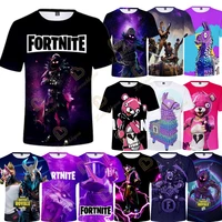 fortnite girls t shirt game graphic 3d printed tee tops short sleeve clothes for teens boys 3 14years child t shirts costume