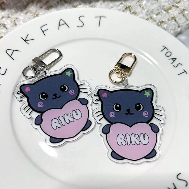 Kpop Wish Pop-up Store акриловый брелок-подвеска YUSHI RIKU SION мультяшный брелок для ключей