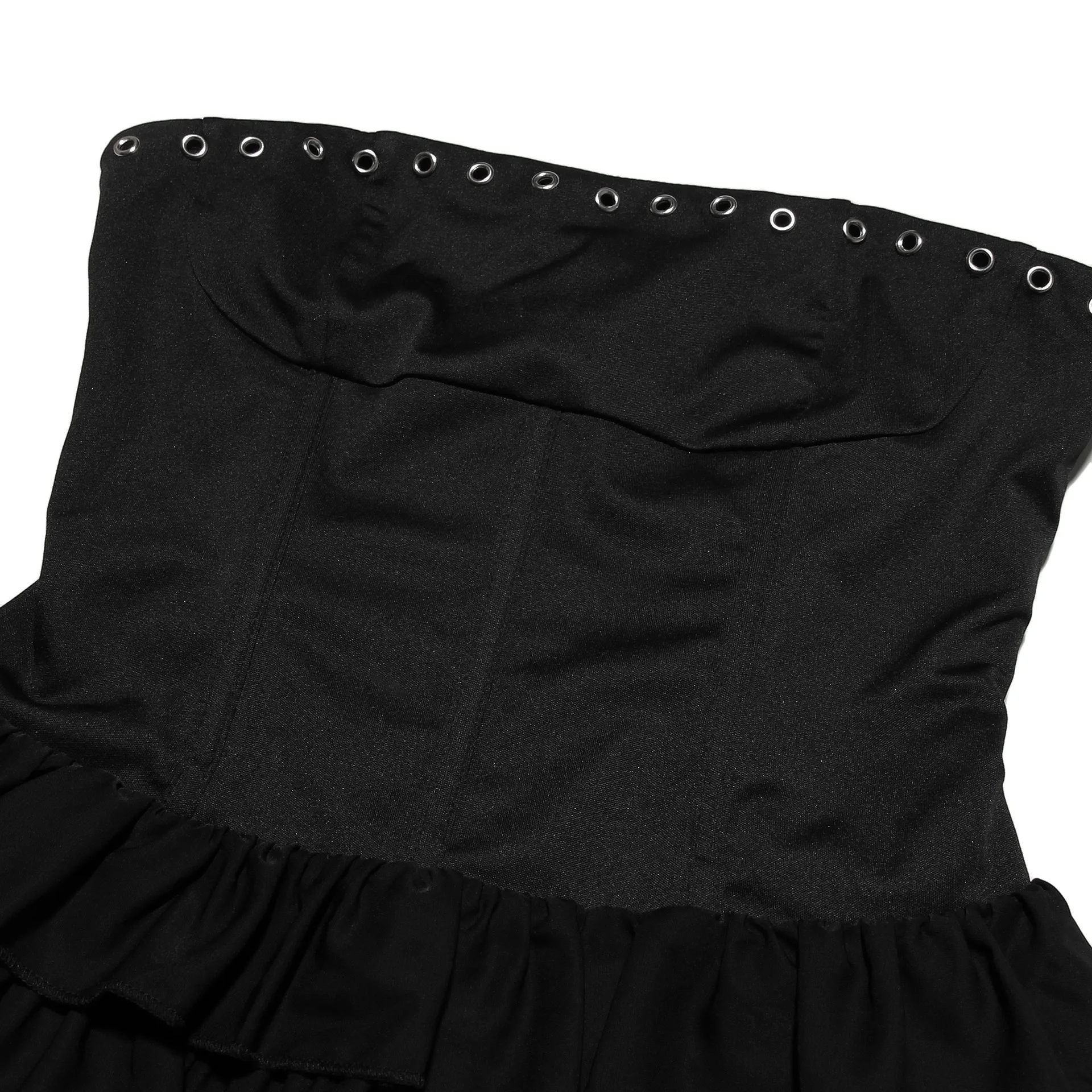 Женское летнее мини-платье без рукавов с открытой спиной