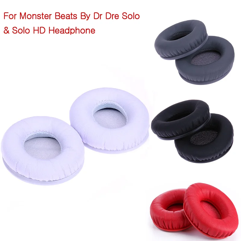 

Earpads for Monster Beats By Dr Dre Solo Solo HD Headphone Ear pads Replacement Headset Ear Pad Replacement Earpad Cushions