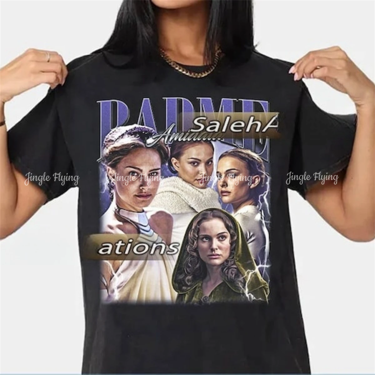 Винтажная рубашка Падме Амидала подарок для женщин и мужчин футболка унисекс