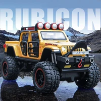 simulation 132 wrangler gladiator pickup alloy toy vehicles model sound light children toys collection gift