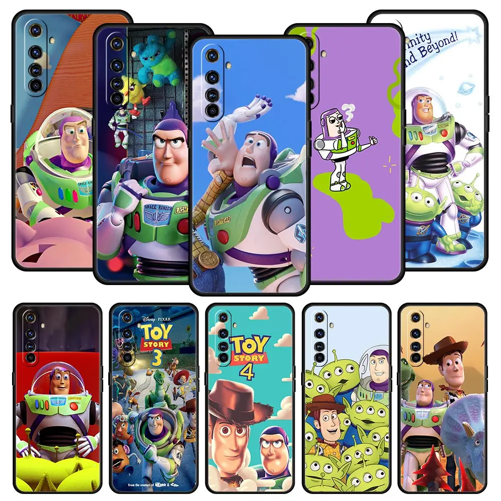 

Cover Case for Realme 6 6S 7 7i 8 8i 9 9i Pro C17 6Pro 7Pro 8Pro 9Speed 9ProPlus 5G Trend Korea Toy Story Woody Buzz Lightyear