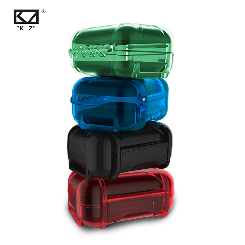 

KZ ABS Resin Storage Box Colorful Portable Hold Storage Box Suitable For Original Headphones Moisture-proof Dust Earphone Bags