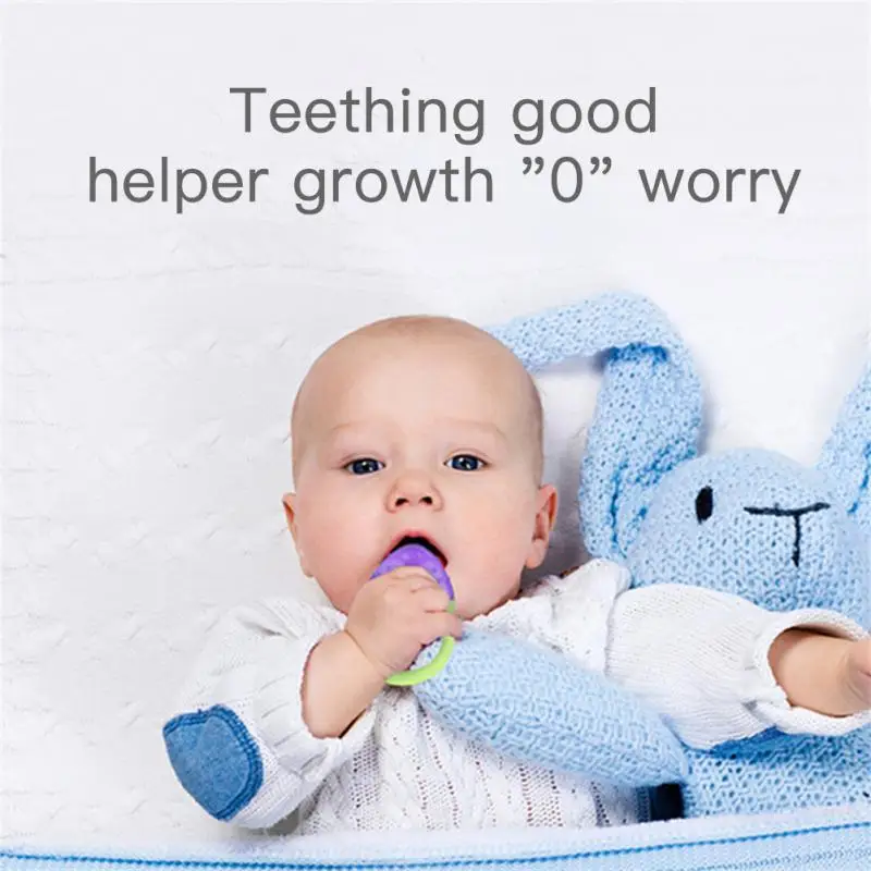 

Silicone Pacifier Round Funny Baby Teether Trainer Smooth Edges 1pcs Safety Feeder Care Pacifier Q-bombs Bpa Free