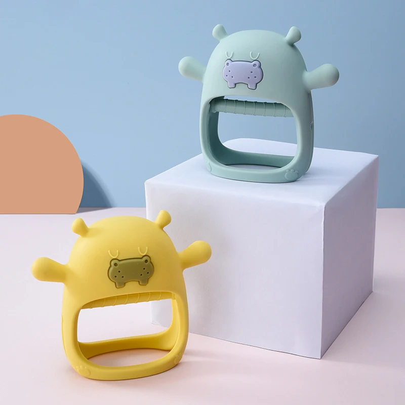

Силиконовые игрушки-прорезыватели для зубов, Детские зубные прорезыватели, молярные стержни из пищевого силикона, зубные кольца для детей