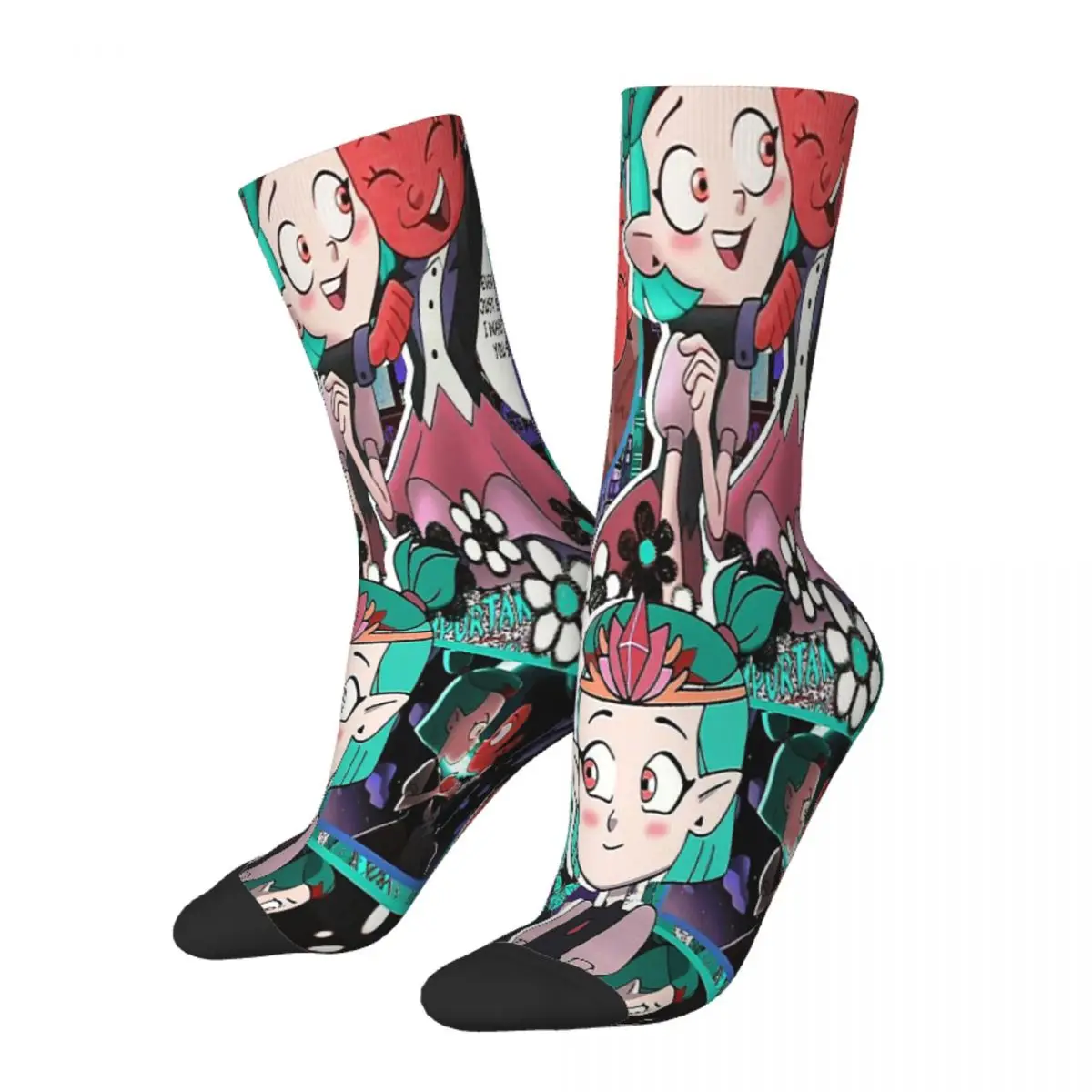 

Lumity The Owl House Luz Cartoon Socks Male Mens Women Spring Stockings Harajuku