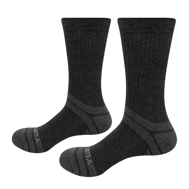 Mens 5Pairs/Pack Performance Cotton Moisture Wicking Sports Hiking Workout Training Cushion Crew Outdoor sports Socks Size 37-46