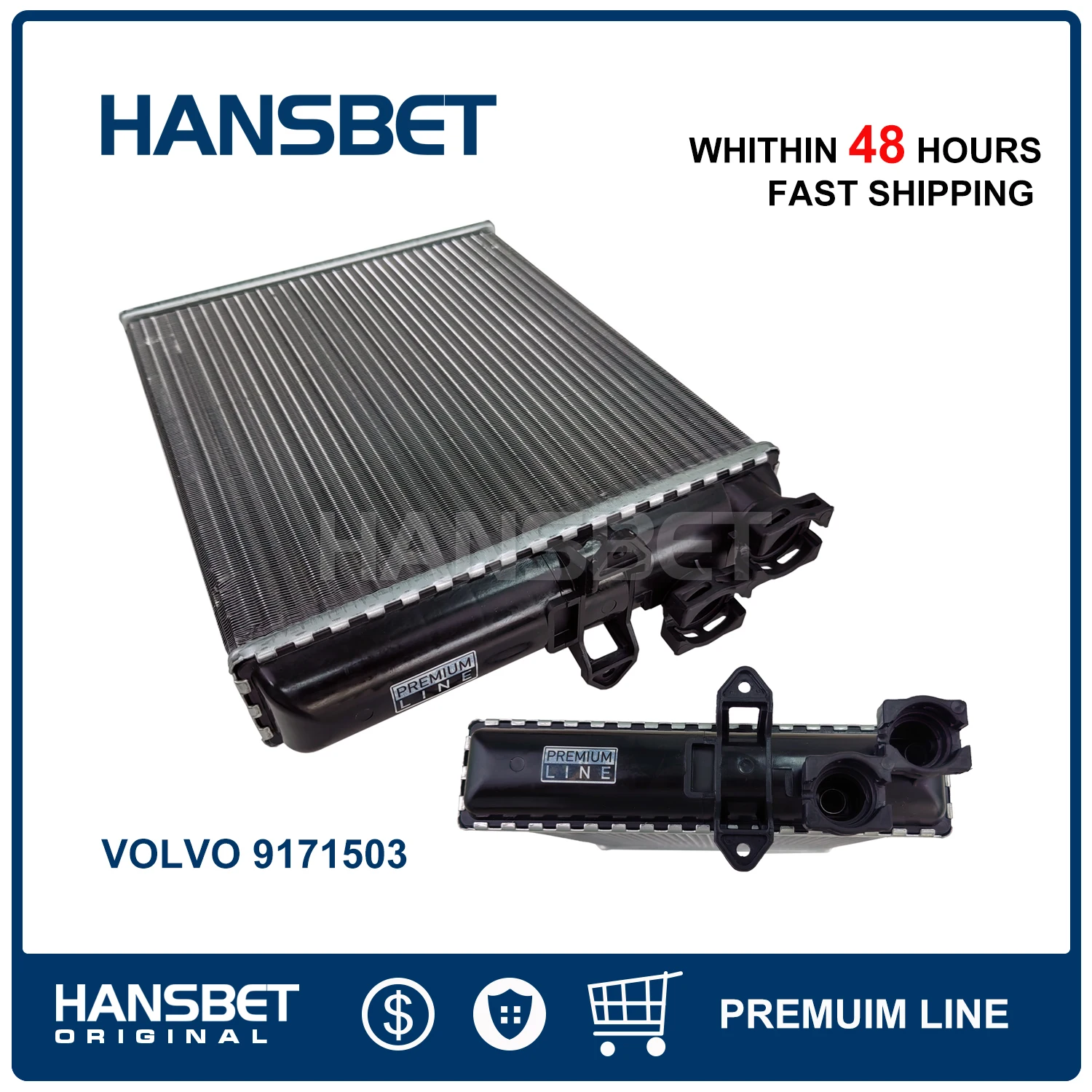 

Сменный сердечник нагревателя 9171503 -7 для Volvo S60 S80 V70 XC70 XC90 1999-2014 HANSBET