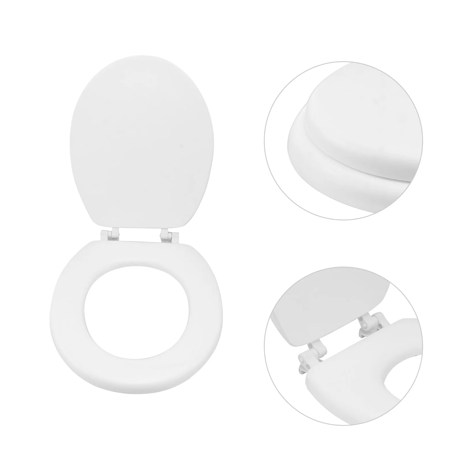 

1pc Toilet Replacement Parts Household Merchandise Bathroom Product Toilet Lid Replacement Toilet Bowl Cover Toilet Bowl Lid