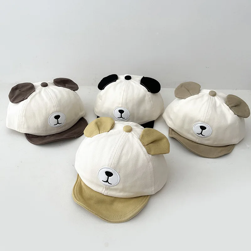 

Summer New Baby cartoon Cute Cap Kids Boys Girls Baseball Caps Soft Children Peaked Cap Newborn Infant Sun Hat Bonnet