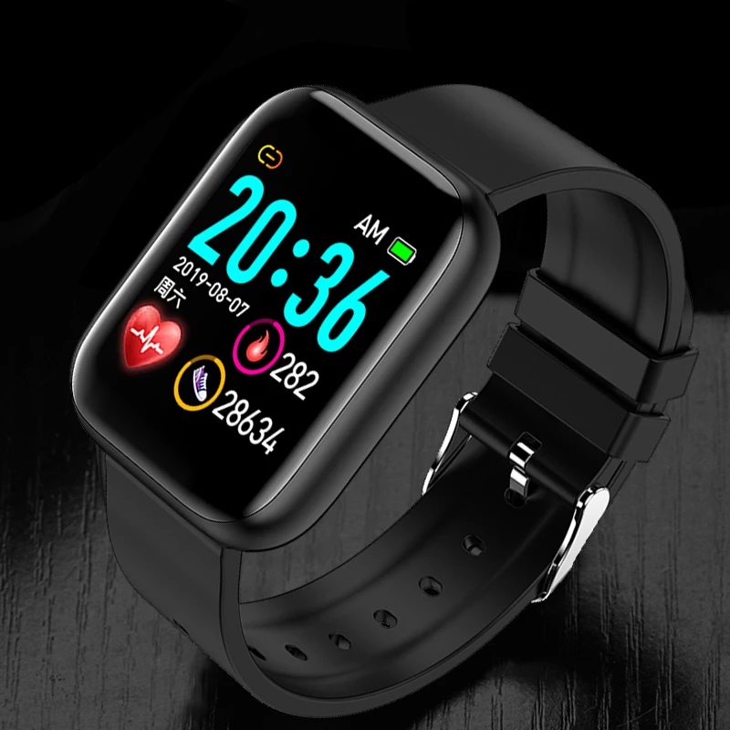 I5 Plus Smartwatch Full Touch Screen Custom Dial Fitness Blood Pressure Heart Rate Sleep Monitoring APP DaFit Fashion Men Watch |