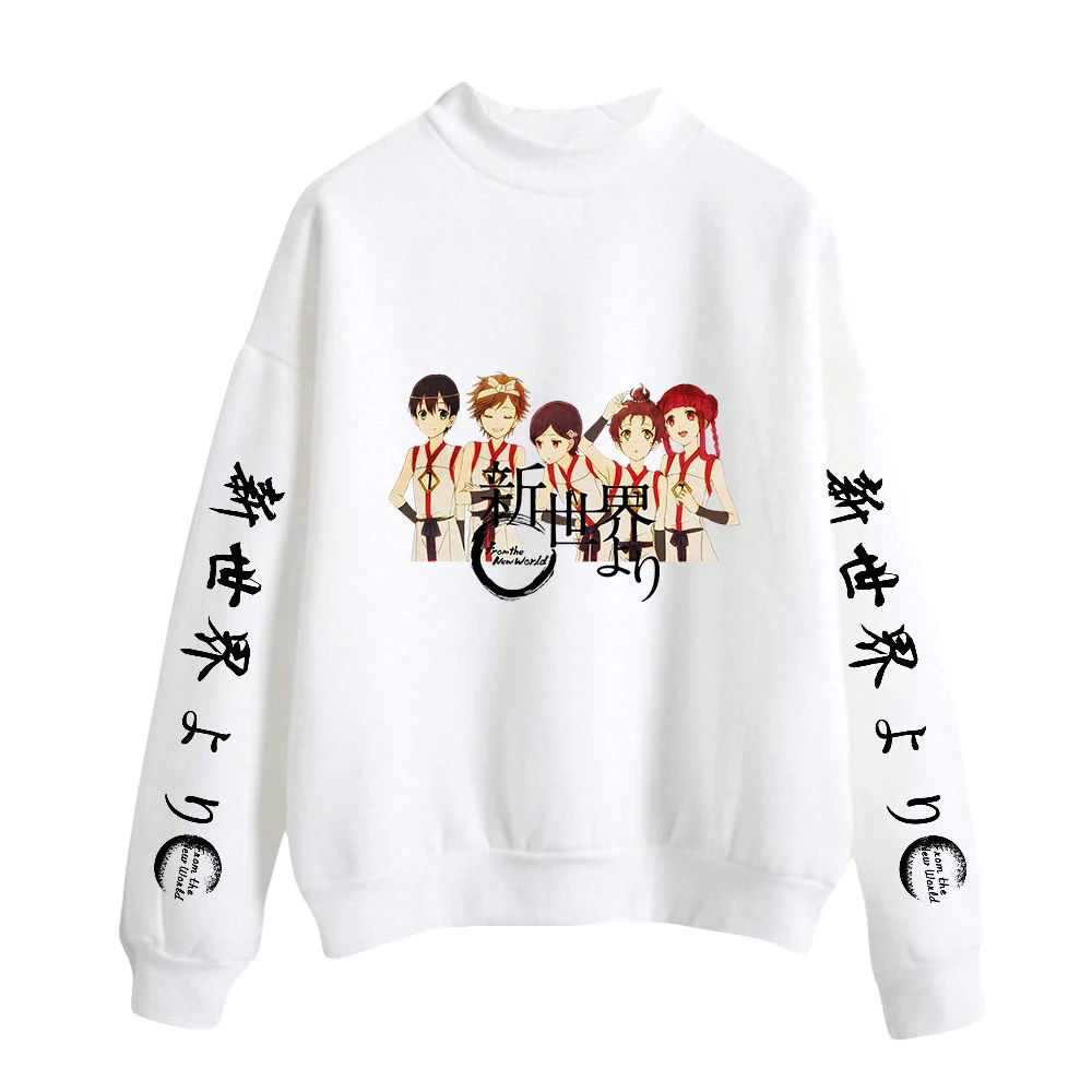 

From the New World Turtleneck Sweatshirts Women/Men Long Sleeve Sweatshirts Hot Sale Casual Harajuku Streetwear Clothes