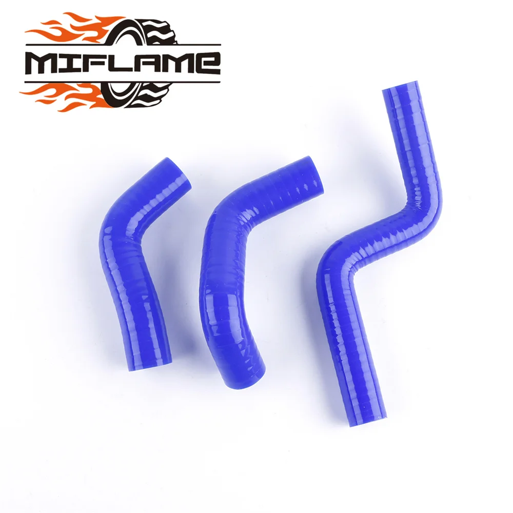 Набор силиконовых шлангов радиатора охлаждающей жидкости для Kawasaki KX85 KX100 2014 2015 2016