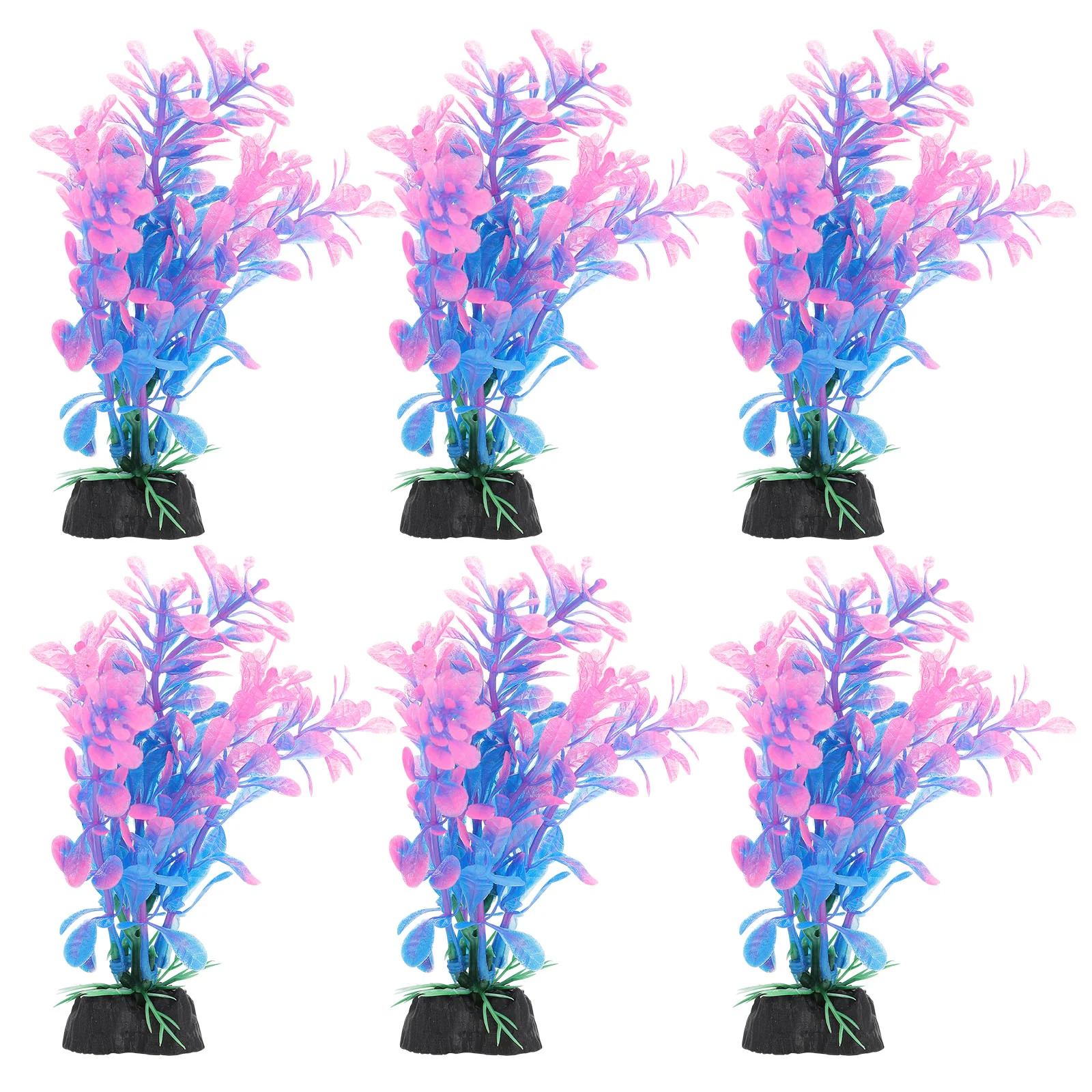 

Aquarium Plantsfish Tank Artificialaquatic Decorations Underwater Ornament Fake Freshwaterdecoration Realistic Flower Faux