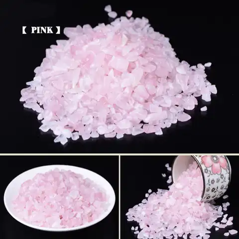 50 г натуральный розовый кварц, белый кристалл, мини-минеральная фотолампа, может использоваться для аквариума