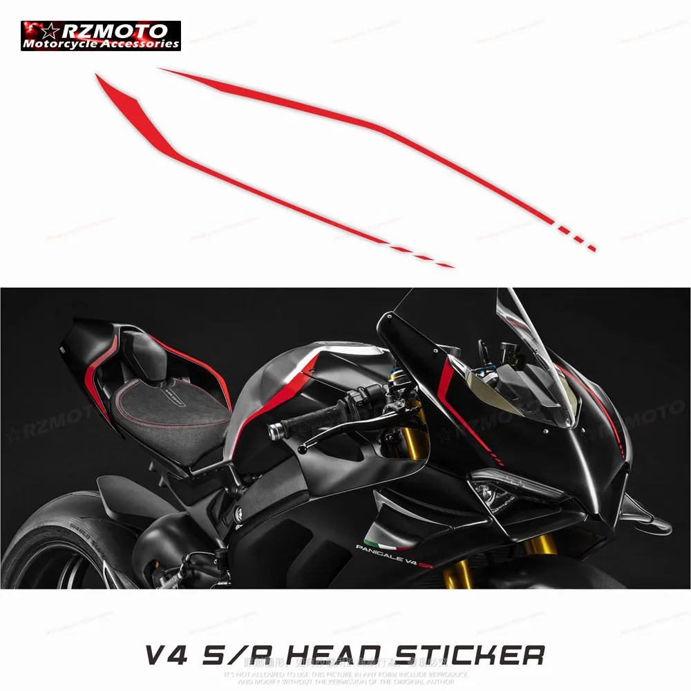 Для V4 PANIGALE S/R головы кузов гоночный мотоцикл наклейки автомобиль декоративный
