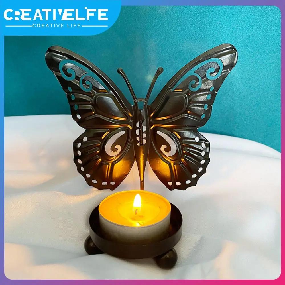 

Portable Candlestick Compact And Beautiful Excellent Quality Candlestick Modern Light Luxury High Quality Metal Candle Holder