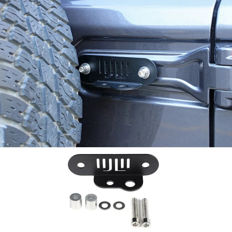 

Car Tailgate Rear Door Hinge Antenna Mount Holder For Jeep Wrangler JL 2018-2022 Accessories