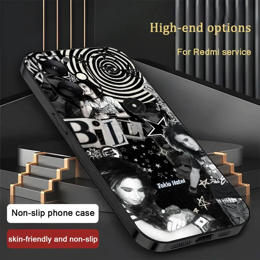 Фото Чехол для телефона Singer Bill Kaul-itZ Star для Xiaomi Redmi 14C 13C 12C Note14 13 12 11 10 Pro Plus S, мягкий черный чехол для телефона №4