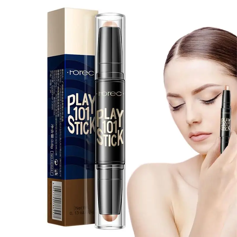 

Contour Cream Stick 2 In 1 Contouring Sticks Creamy Face Shaping Stick With Light Texture Highlighter Make Up Gift For Women