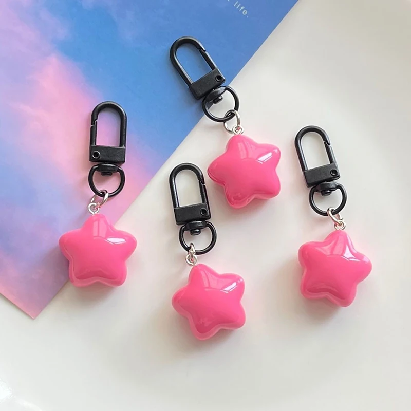 Подвеска в виде звезды ремешок с розой и красной железной пентаграммой подвеска