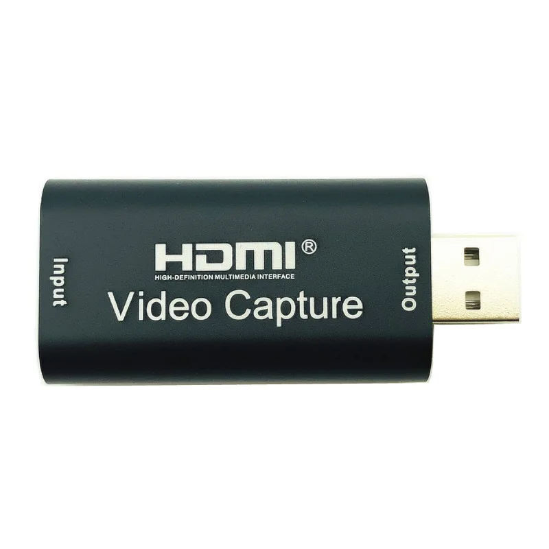 

4K Video Capture Card USB3.0 HDMI-Compatible Video Grabber Record Box for PS4 Game DVD Camcorder Camera Recording Live Streaming