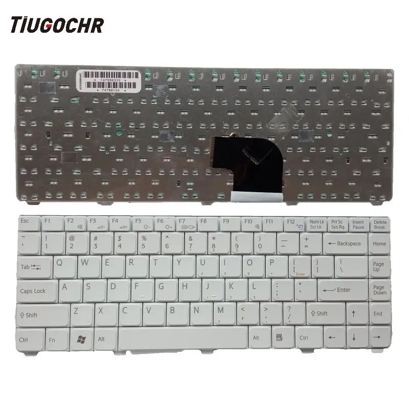 

White US Keyboard For Sony VGN-C11 VGN-C15 VGN-C19 VGN-C190G VGN-C21 VGN-C210E VGN-C22