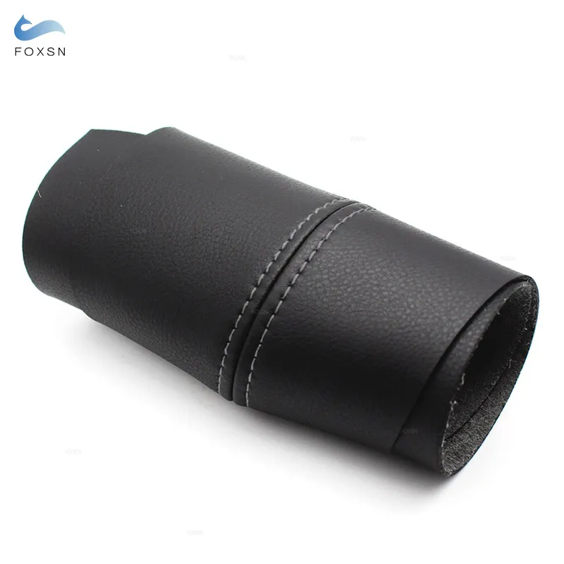 Для VW Tiguan 2017 2018 2019 4 шт. кожаная внутренняя дверная ручка из микрофибры, подлокотник, панель, защитная накладка