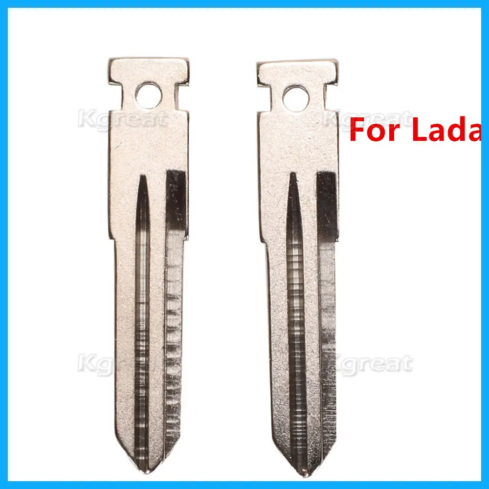 

10pcs Car Key Blade Uncut Remote Blank for LADA Priora Sedan Sport Kalina Granta Vesta X-Ray XRay Replacement Key Shell Blade