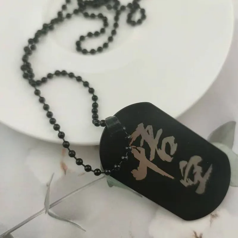 Черное ожерелье Wukong с мифом Новые Подвески мультяшным рисунком украшения ручной