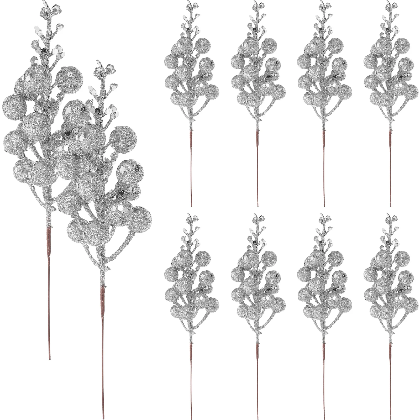 10 шт. рождественские имитации ягод елочные украшения искусственные выбор