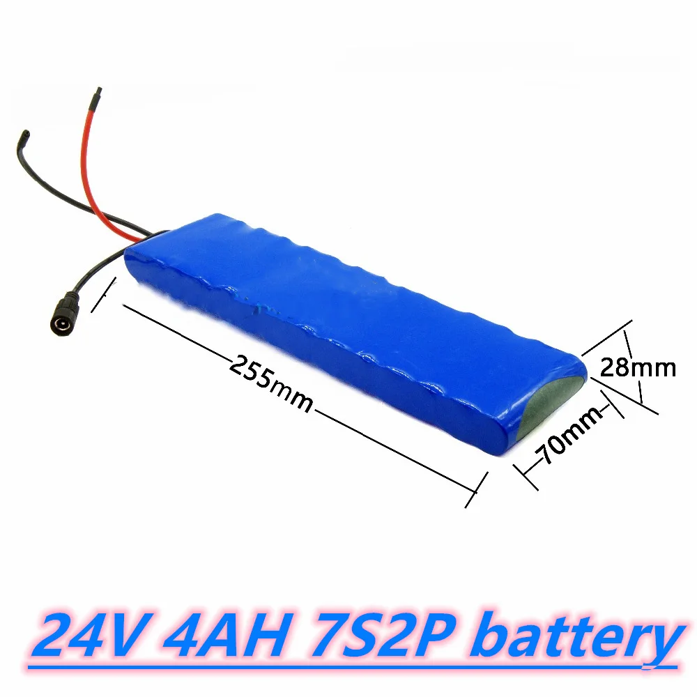 

24V 4000mAh 7s2p 18650 Battery Lithium ion Battery Pack 29.4V 4Ah for li-ion Electric Bicycle Moped / Electric Tool