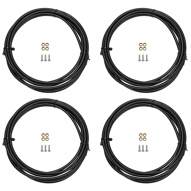 

Велосипедный тормозной шланг 4X BH90, горный гидравлический дисковый тормозной шланг 2,5 м, соединительная вставка, оливковый комплект