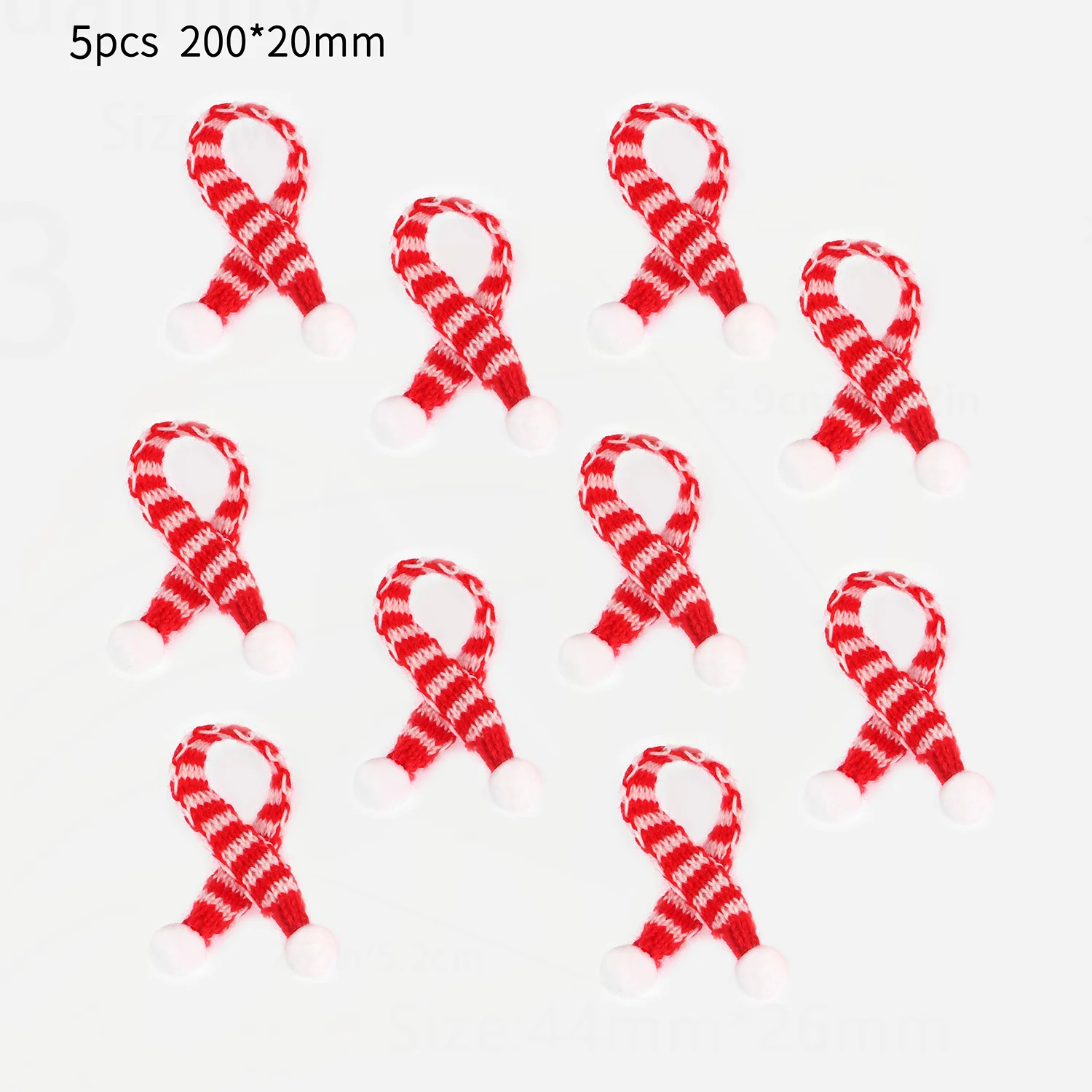 Мини-шапки и шарфы для кукол