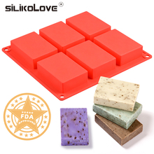 Silikolove-molde 3d de silicona para fabricación artesanal de jabón...