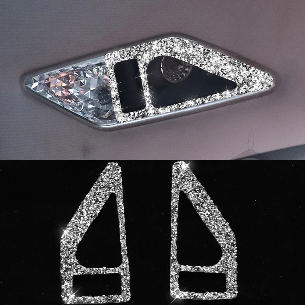 

Лампа для чтения заднего сиденья автомобиля, декоративная накладка для BMW 3 серии E46 1998-2002 2003 2004 2005, аксессуары, кристалл