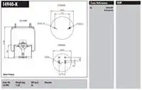 

Complete METAL piston ROR DORSE for MD14940-K