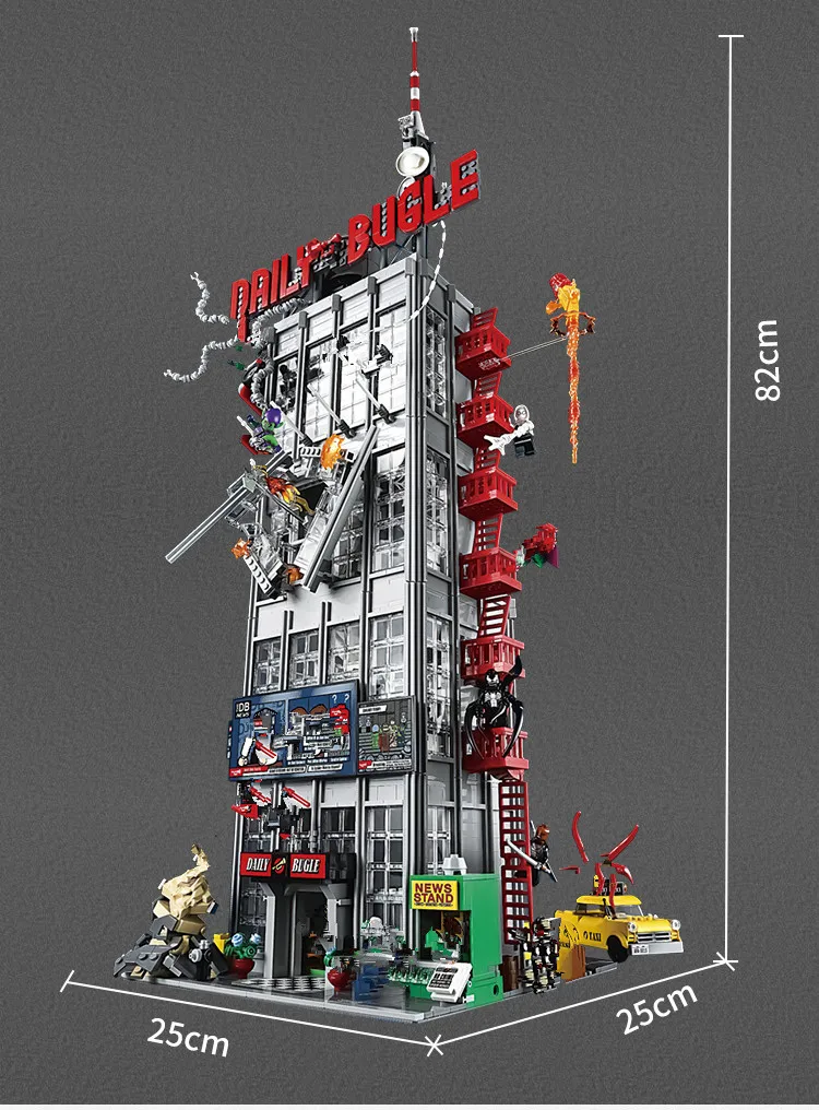 Блочный конструктор The Bugle Building Of Daily Buglet 3772 шт