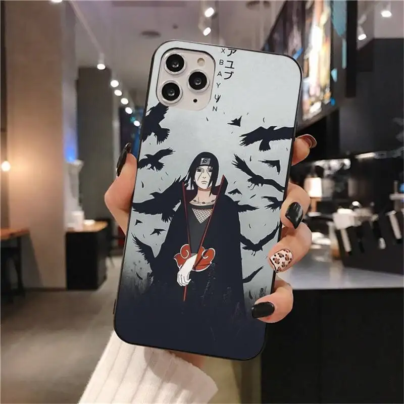 Чехол Naruto Uchiha Itachi для iphone 13 12 11 Pro Mini XS Max 8 7 Plus X SE 2020 XR |