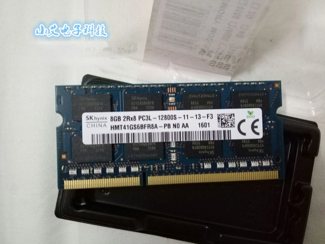 

RAM 8G 1600 PC3L-12800S Notebook Memory Bar HMT41GS6BFR8A-PB